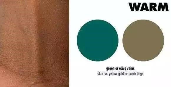 skin has yellow, gold or peach tinge